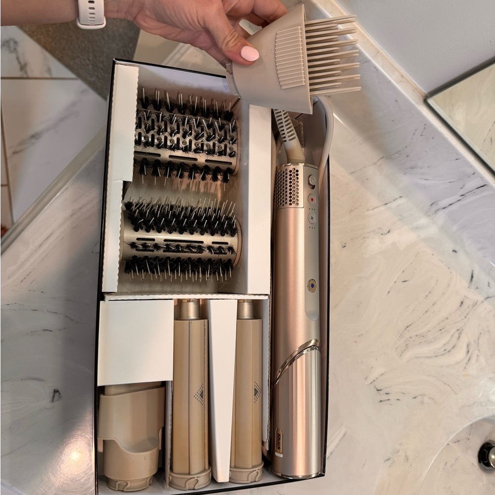 Rose Gold Hair Styling Tool Set